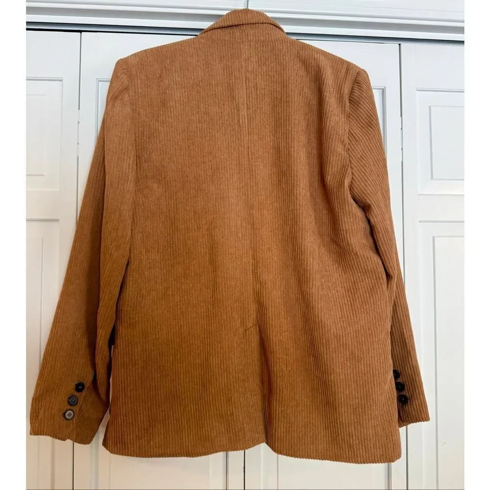 Promesa Brown Corduroy two button blazer size small